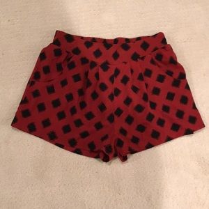 Funky burnt orange shorts